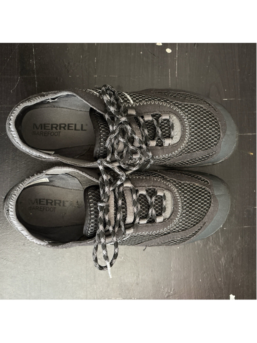 Merrell Pace Glove 3 Women's 9 Black Barefoot Vibram Trail Running Shoes EU 40 - Picture 6 of 9